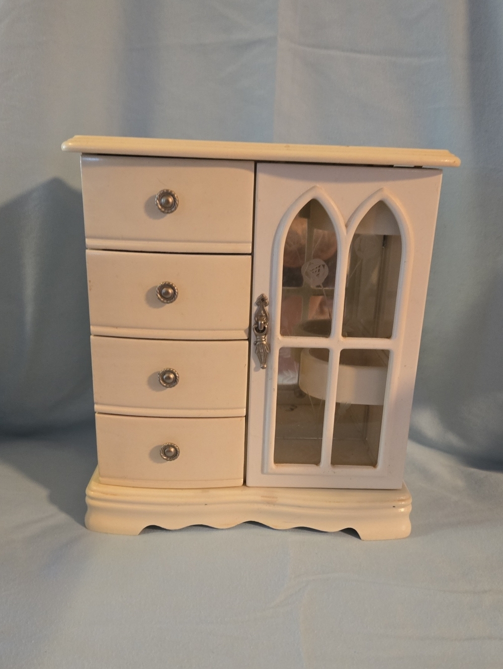 Jewelry Box with Glass Door